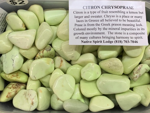 Citron Chrysoprase Citron Chrysoprase